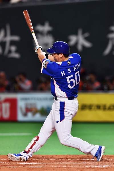 大谷の前に2三振を喫したキム・ヒョンス