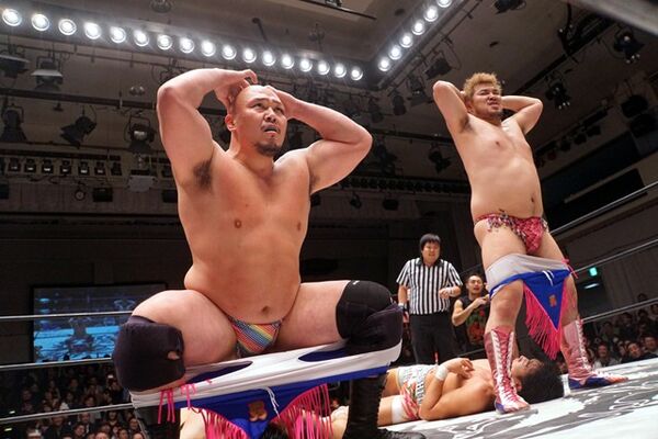 年越しプロレス 関本 竹下組が3団体タッグtを制覇 インディー界mvp岡林が男色に覚醒 スポーツナビ 年越しプロレス 関本 竹下組が3団体タッグtを制覇 インディー界mvp岡林が男色に覚醒 スポーツナビ