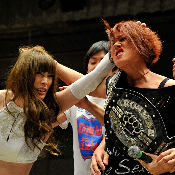 Ddt Harashimaが3 21両国でイサミに挑戦決定 Lilicoと赤井が髪をつかんで女のバトル スポーツナビ Ddt Harashimaが3 21両国でイサミに挑戦決定 Lilicoと赤井が髪をつかんで女のバトル スポーツナビ
