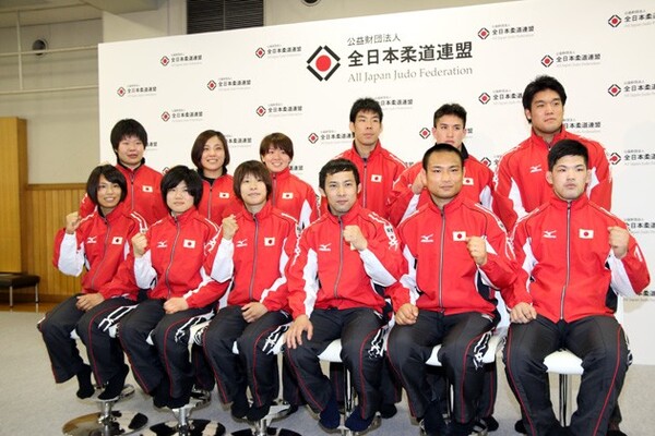 意気込みを語った柔道日本代表の12選手
