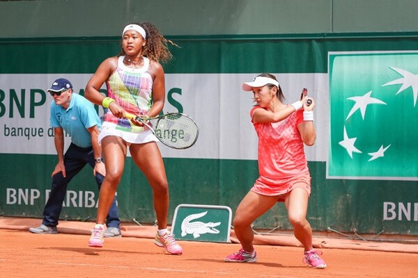 ダブルス2回戦でストレート負けした土居、大坂組。これで残る日本人選手は錦織1人となったが、今大会は女子の活躍も光っていた