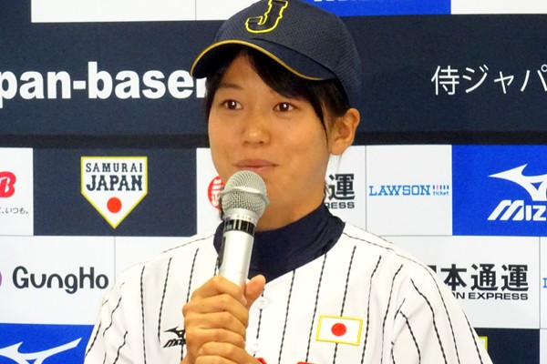 ヤクルト川端の妹・友紀。兄と同じく広角に打ち分けるシュアな打撃が持ち味