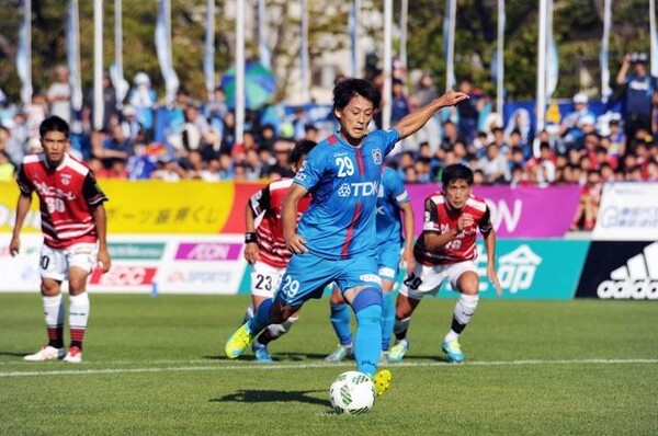 田中智大によるダメ押しの2点目で勝利したブラウブリッツ秋田。これで4位に浮上した