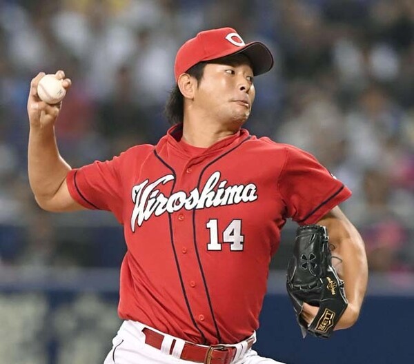 黒田の穴を埋める筆頭候補・大瀬良。新人王に選ばれた14年の輝きを取り戻したい