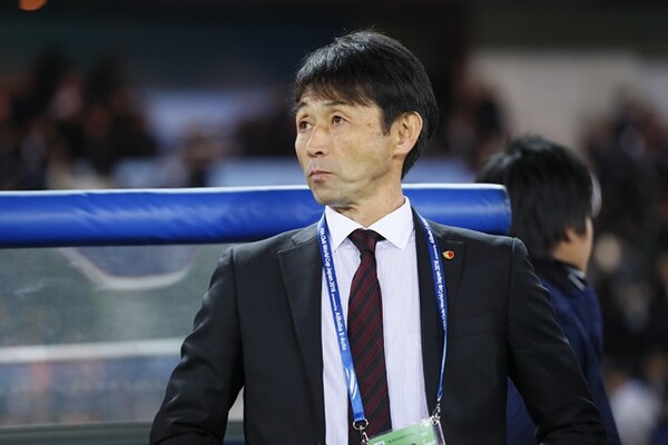 レアル・マドリーとのクラブW杯決勝後、会見に臨んだ石井正忠監督