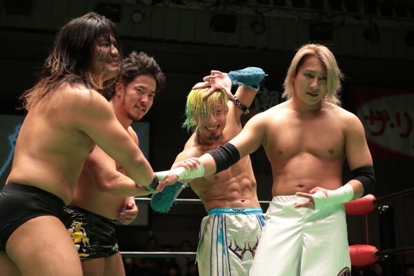 原田大輔&タダスケ&HAYATA&YO−HEYが結成したRATEL’Sが3本勝負を制す