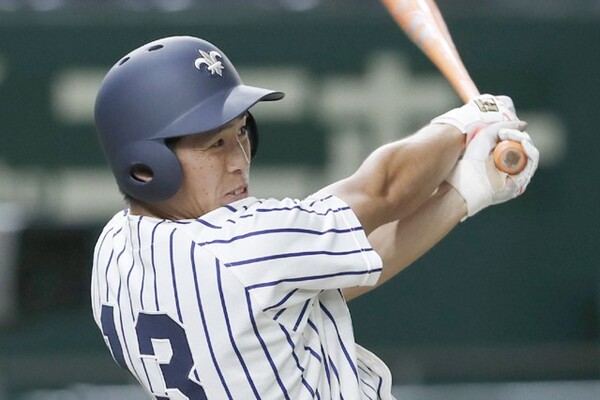 2試合連続逆転勝ちで4強に駒を進めた立教大。1回戦では指名打者の大東が本塁打を放ち、勝利へつなげた