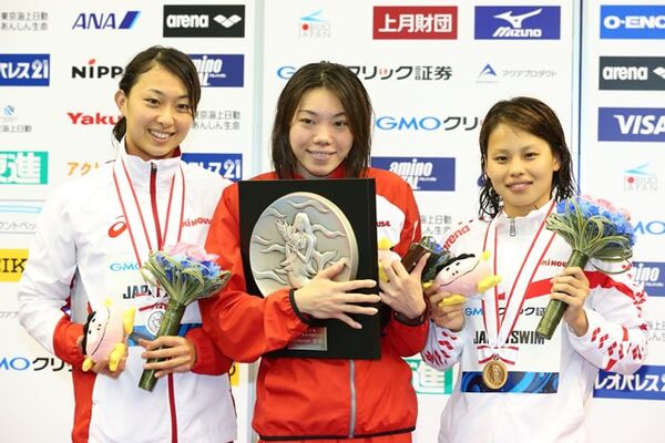 五輪メダリストら破り獲得した代表切符 青木玲緒樹 初の世界水泳へ スポーツナビ 五輪メダリストら破り獲得した代表切符 青木玲緒樹 初の世界水泳へ スポーツナビ