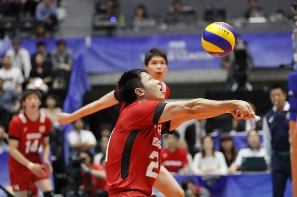 全日本初選出の藤井。バランス良く攻撃を展開した
