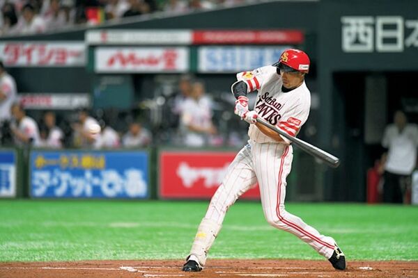 柳田悠岐が三冠王以上に掲げる目標 優勝争いでプレーする喜びを出したい スポーツナビ 柳田悠岐が三冠王以上に掲げる目標 優勝争いでプレーする喜びを出したい スポーツナビ