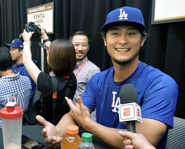 wシリーズ前日のダルビッシュと前田 それぞれの思いと共通の目標 スポーツナビ wシリーズ前日のダルビッシュと前田 それぞれの思いと共通の目標 スポーツナビ