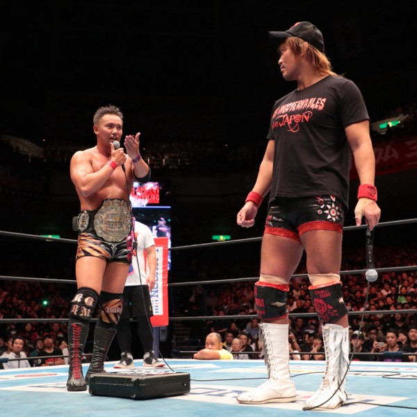 オカダにとってドームのメインは「例年通り」。対戦相手の内藤もIWGPの挑戦者の一人にしか過ぎない