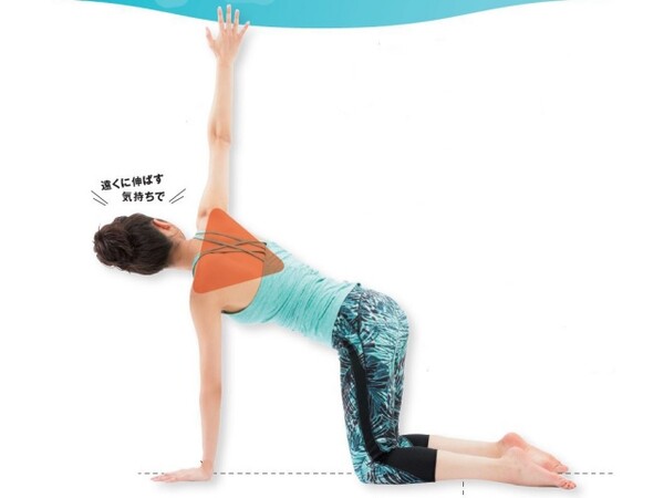 たるみ二の腕の原因を解消 脇の下のリンパを流すポーズ スポーツナビdo たるみ二の腕の原因を解消 脇の下のリンパを流すポーズ スポーツナビdo