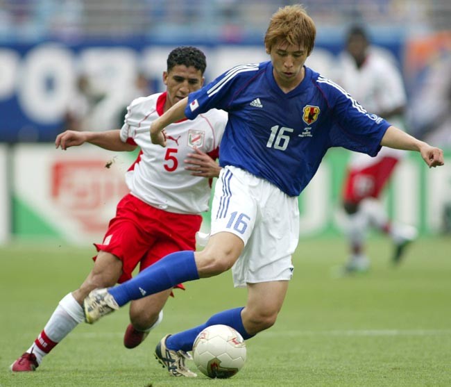 2002日韓W杯 日本代表ユニフォーム 中田 - サッカー/フットサル