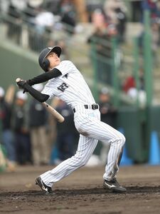 甲子園を目指さなかったプロ野球選手 フルスイング魅力のロッテ和田康士朗 スポーツナビ