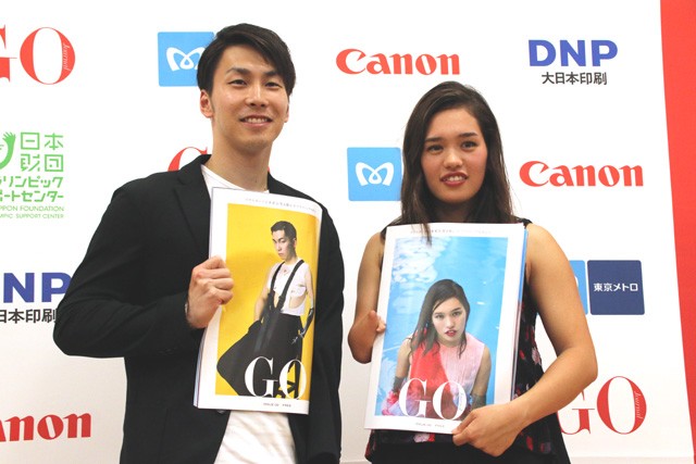 グラフィックマガジン『GO Journal』2号発刊イベントに登場した(左から)山田、一ノ瀬