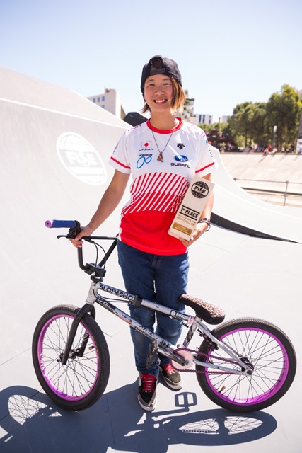 日本人初vで注目 自転車bmxの五輪金候補 仕事を辞め一念発起 21歳 大池水杜 東京オリンピック パラリンピックガイド Yahoo Japan