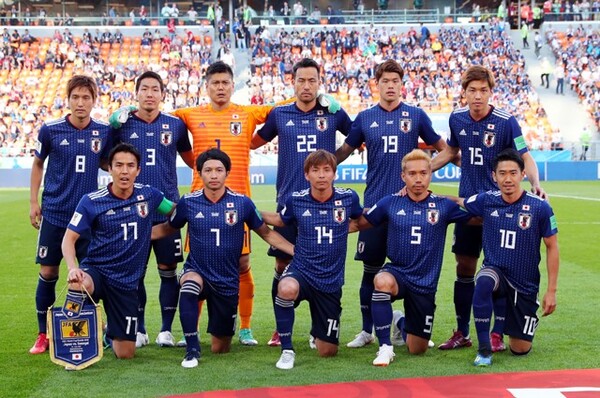 日本は初戦のコロンビア戦とまったく同じスターティングラインナップで臨んだ