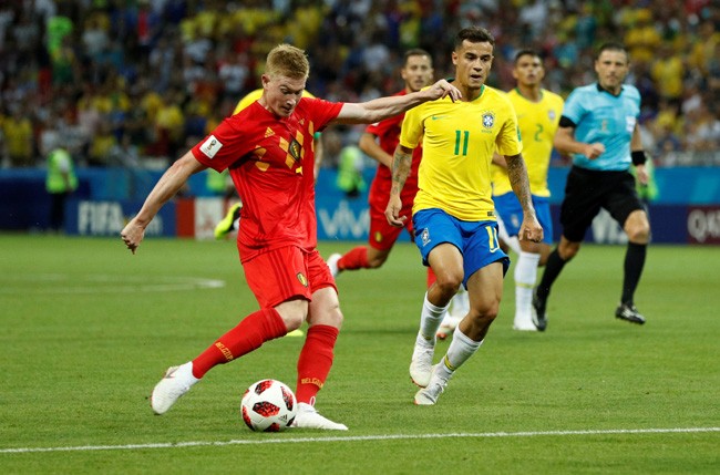 戸田和幸がｗ杯準々決勝を徹底分析 ブラジルを惑わせたベルギーの 奇策 スポーツナビ