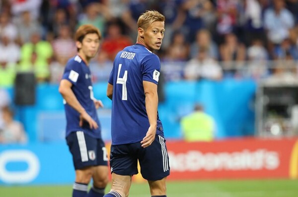 W杯での本田圭佑は今大会で見納めに