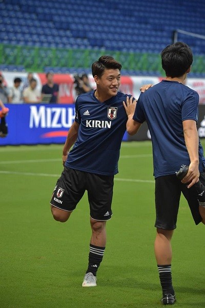 吹田を「懐かしい」と表現した堂安。「成長した部分を見せたい」とコメント