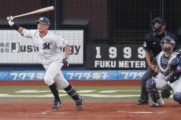 2000安打目は通算388本目の二塁打だった