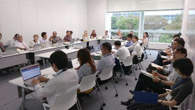 ワールドゲームス前には、組織委員会にてISA担当者と打ち合わせを実施。本番へ調整を重ねていく