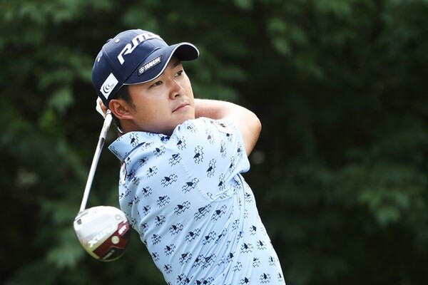 賞金ランキングを独走する今平周吾(写真)。安定感を武器にJTカップ優勝、そして賞金王を狙う