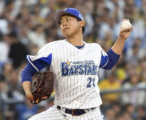セ・リーグ投手部門で選出のDeNA・今永昇太。高い三振奪取能力が決め手となった
