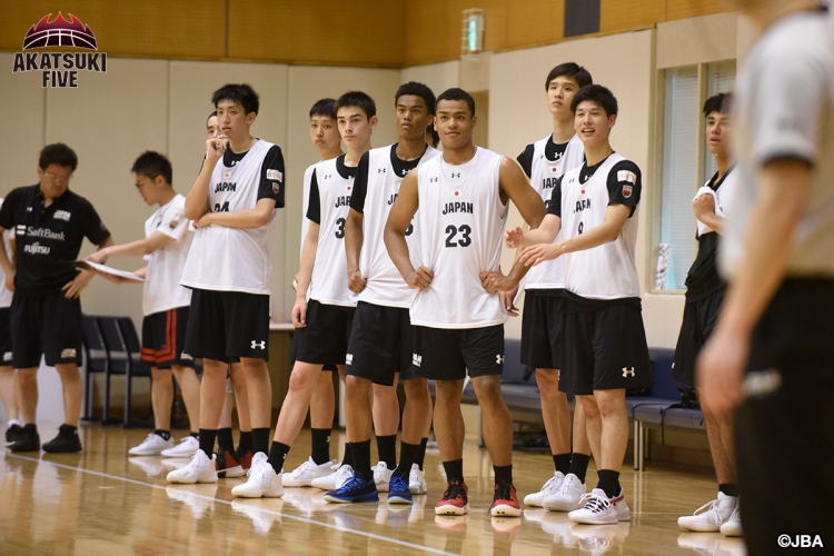男子U18・U16バスケットボール日本代表：合同強化合宿開催報告「八村塁