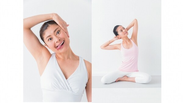 たるみを引き上げる リフトアップに効果的な顔ヨガ こめかみストレッチ スポーツナビdo たるみを引き上げる リフトアップに効果的な顔ヨガ こめかみストレッチ スポーツナビdo