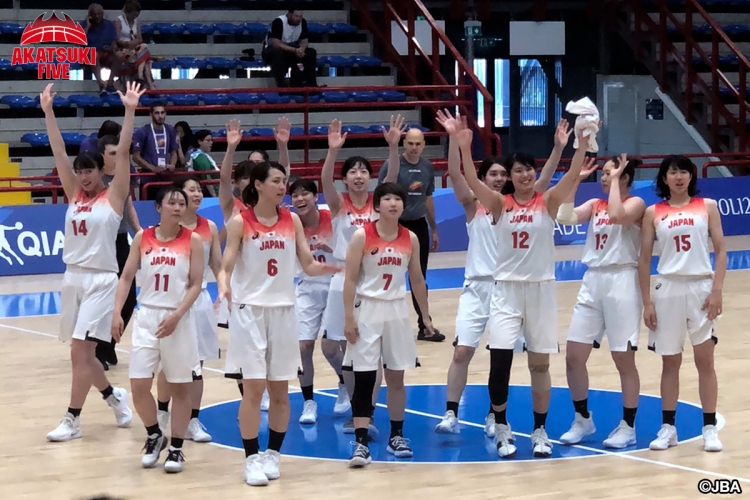 バスケットボール女子ユニバーシアード日本代表 予選ラウンド全勝でグループa1位突破 金メダルへ向け 負けられない決勝トーナメントに突入 スポーツナビ