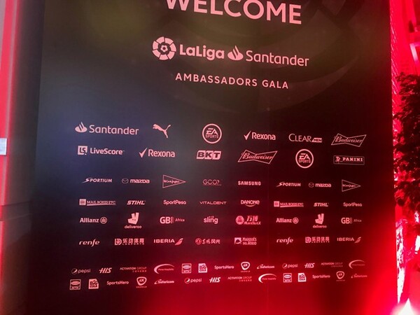 ラ・リーガのメインスポンサーには数々の大企業が名を連ねる