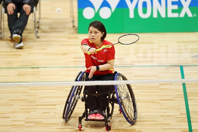 2018年のダイハツ日本障がい者バドミントン選手権では準優勝に輝く