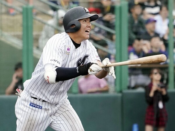 2年目の今季、イースタン2冠を獲得したロッテ・安田。能力的にはいつブレークしてもおかしくない