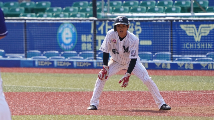 ロッテ和田康士朗は足でチームに貢献する。「塁に出たら絶対に走る