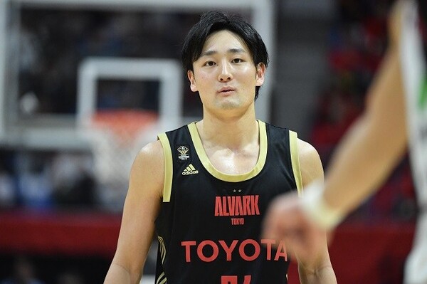 レギュラーシーズンMVPを獲得した田中大貴。日本を代表する選手に成長した