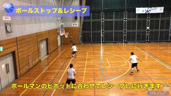 バスケ練習メニュー ボールストップ レシーブ スポーツナビdo バスケ練習メニュー ボールストップ レシーブ スポーツナビdo