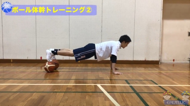 バスケ練習メニュー ボール体幹トレーニング スポーツナビdo