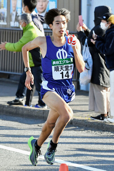 予選会、全日本大学駅伝と快走を見せた順天堂大期待のルーキー・三浦は、箱根でどんな走りを見せるか