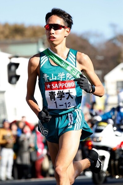 「キャプテンの意地を感じた」と西村さんが語った、青山学院大・森田の快走