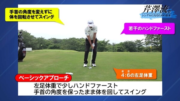 芹澤信雄 シングルになるための基本 アプローチの超基本 スポーツナビdo 芹澤信雄 シングルになるための基本 アプローチの超基本 スポーツナビdo