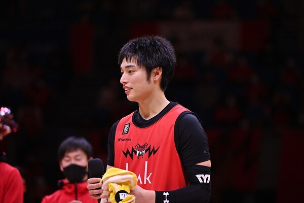 3月6日の千葉戦ではキャリアハイとなる29得点をあげ勝利に貢献した