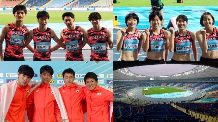 世界リレー 日本男子4 400mrで 銀 男子4 100mリレー 銅 東京へ飛躍 スポーツナビ