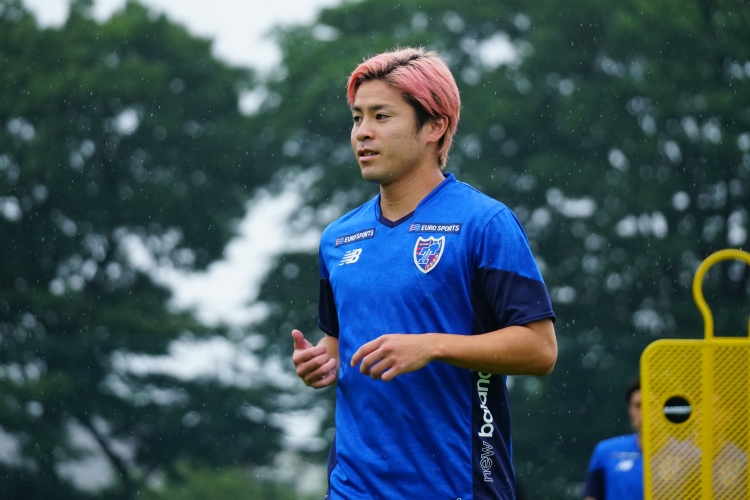 FC東京・小川諒也選手【J1リーグ第25節 G大阪 vs FC東京】試合前 FC東京・小川諒也選手【J1リーグ第25節 G大阪 vs FC東京】試合前
