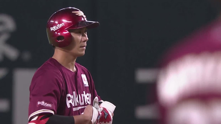 瀧中瞭太が6回無失点の好投で9勝目！ 岡島豪郎が2打点を挙げた