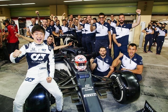 F1速報特注 1/43 アルファタウリAT04 2023年 アメリカGP仕様