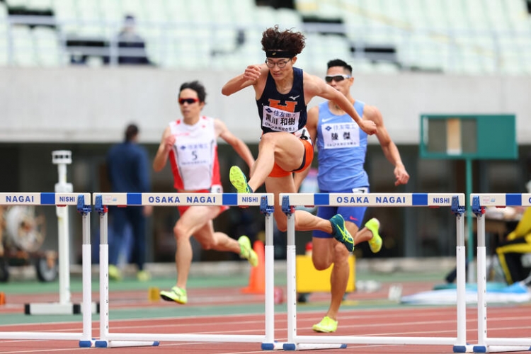 日本グランプリシリーズ】男子400mハードルで黒川がオレゴン世界