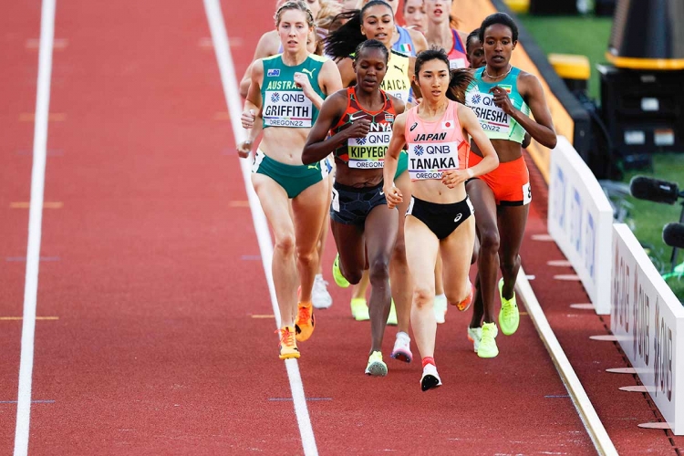 記録と数字で楽しむオレゴン世界陸上】女子800ｍ：「日本版・ハッサン」の田中が３種目にチャレンジ - スポーツナビ