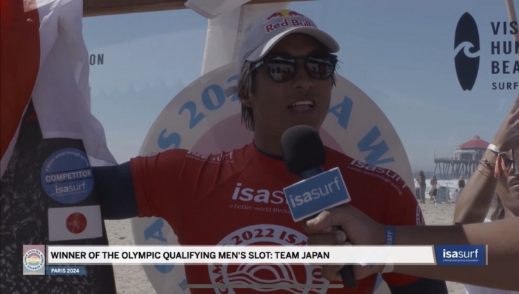 [Surf][Ultime notizie]Kanoa Igarashi wins the gold medal!  “ISA World Surfing Games” – Sports Navi